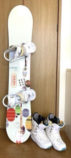 BURTON lux 47 スノーボード LEXAビンディング・ブーツ ケース付