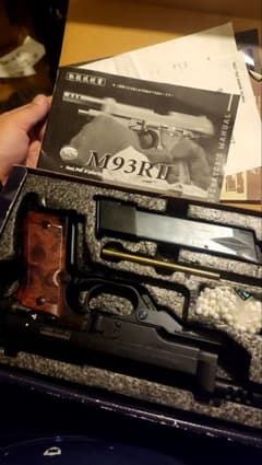 値下げ！KSC　M93R2 動作未確認　ハンドガン　エアガンのサムネイル