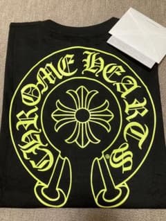 クロムハーツ ホースシュー Tシャツ 半袖 黄色 インボイス有り - メルカリ
