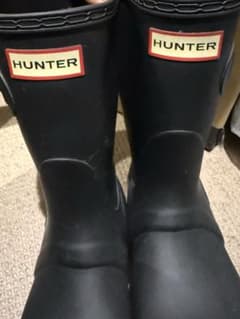 HUNTER レインブーツ ブラックのサムネイル