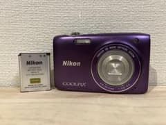 美品 完動品 Nikon COOLPIX S3100 パープル #26170 - メルカリ