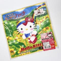 未使用 レア ハローキティ みつばちハッチ コラボ プチタオル 2010