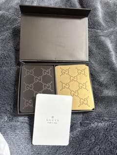 激レア】GUCCI グッチ トランプ2セット - メルカリ