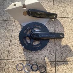 s-works クランク 170mm 52/36t パワメ無しです - メルカリ