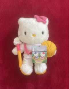 新品·タグ付き☆ご当地キティ 四国限定 お遍路さん ぬいぐるみのサムネイル