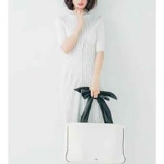 EATME 今期新作 BIGトートバッグホワイトのサムネイル