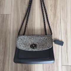 COACH グリッター チェーンショルダーバッグのサムネイル