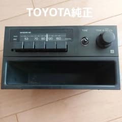 TOYOTA純正 カーラジオ 当時物 旧車 - メルカリ