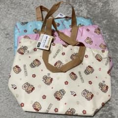 Hello Kitty 보냉 쿨러 토트 L 3점 세트