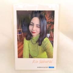 期間限定出品5/17まで】モーニング娘。 櫻井梨央 チェキステッカー