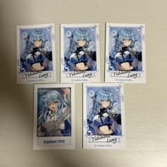 ホロライブ 雪花ラミィ カード 5枚セット hololive 7th fes.のサムネイル