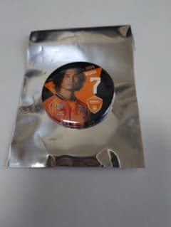 レノファ　缶バッジ　三沢選手　７番のサムネイル