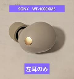 美品】SONY WF-1000XM5 左耳のみ シルバー - メルカリ
