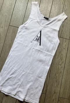 大人気！！　Ann Demeulemeester タンクトップ　ホワイト Seva ''Holy'' Print Tank Top – Ann Demeulemeester