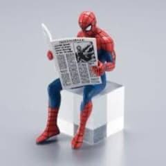 SPIDER-MAN ガチャガチャ スパイダーマンの日常 新聞のサムネイル