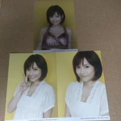 モーニング娘。安倍なつみ 2L生写真 3枚セット - メルカリ
