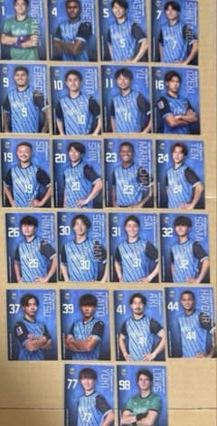 川崎 フロンターレ　ACLE トレカ　22枚セット　伊藤達哉　他 川崎 フロンターレ ACLE トレカ 22枚セット 伊藤達哉 他 - メルカリ