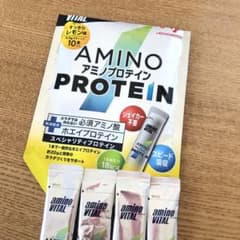 アミノバイタル アミノプロテイン すっきりレモン味 4.5g　８本のサムネイル