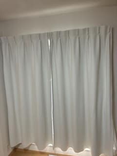 1級遮光・防炎カーテン＆レースセット ホワイト【Curtains】のサムネイル