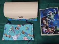 토이 스토리 JINS 디즈니 Disney 안경 케이스 3 점 세트 신품 미사용품