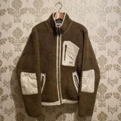 ヘリーハンセン ボアジャケット ボアフリース 旧ロゴ 刺繍ロゴ レトロのサムネイル