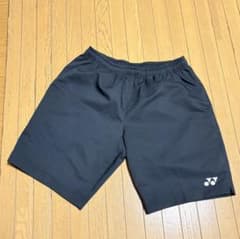 YONEX 吸汗速乾 ハーフパンツ M 黒のサムネイル