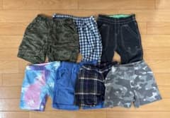 ショートパンツ 短パン 7枚セット 100cmのサムネイル