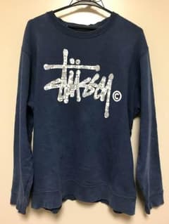 stussy スウェット ネイビー Mサイズのサムネイル