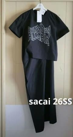 ワンピース sacai 26SS Geoff Mcfetridge Poplin Dress sacai 26SS Geoff Mcfetridge Poplin Dress - メルカリ