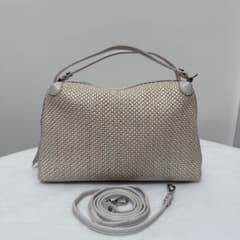 GIANNI CHIARINI ショルダーバッグ アリファ M ストロー - メルカリ