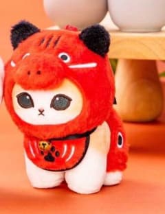 新品 mofusand モフサンド 縁起にゃん マスコット 赤べこ - メルカリ
