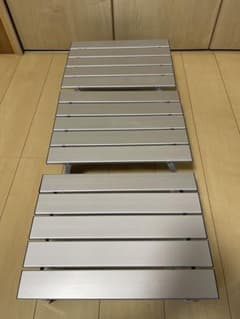 【美品】キャプテンスタッグ アルミ ロールテーブル ケース付 3脚セットのサムネイル