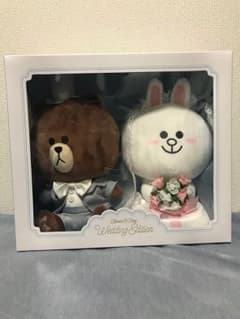 ブラウン コニー ウェディング ぬいぐるみ ペアのサムネイル