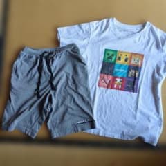 UNIQLO UT Minecraft Tシャツしまむらハーフパンツ セットのサムネイル