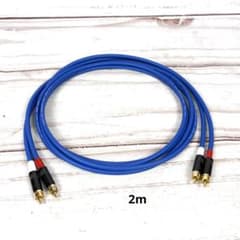 MOGAMI 2549 RCA ケーブル 2m 2本セット - メルカリ