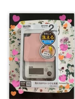 ❤️TANITA 防水クッキングスケール KW-201-PK 2kgのサムネイル