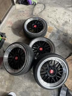 BBS LM “風” バリ溝タイヤ付きのサムネイル