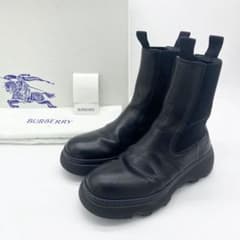 A17905 美品 バーバリー CREEPER CHELSEA BOOT 黒40 A17905 美品 バーバリー CREEPER CHELSEA BOOT 黒40 - メルカリ