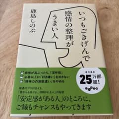 いつもごきげんで感情の整理がうまい人 鹿島しのぶ だいわ文庫のサムネイル