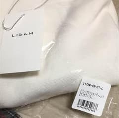 ミラノリブオフショルダーニット オフホワイト L LIDNMのサムネイル