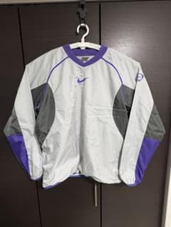 Nike ウィンドブレーカー ピステ　サイズL グレー/パープルのサムネイル