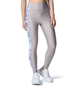 UNDER ARMOUR ヒートギア プリント レギンス L グレー レディースのサムネイル