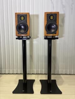 赤字くん専用　ELAC BS403 ブックシェルフスピーカー 専用スタンド付きのサムネイル