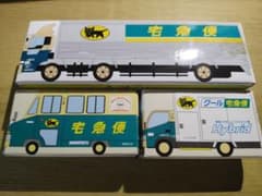 (新品)ヤマト運輸 ミニカー 3台セット 宅急便 クール宅急便のサムネイル