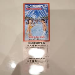 ナガシマスパーランド　ジャンボ海水プール入場券のサムネイル