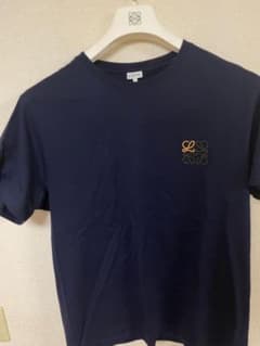LOEWE ロエベ　アナグラム Tシャツ ネイビーのサムネイル