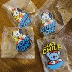 BT21 이치 반 쿠지 아크릴 클립 CHIMMY KOYA BTS 지민