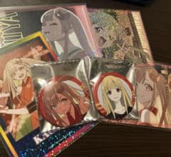 超かぐや姫！ かぐや 缶バッジ 箔押しブロマイド セットのサムネイル