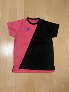VICTAS 卓球 ウェア ピンク ブラック Sのサムネイル