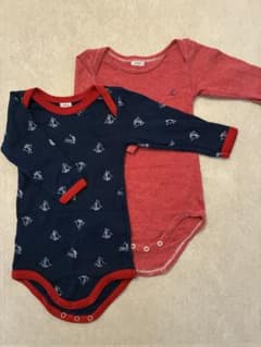 PETIT BATEAUロンパースセット 6m 美品のサムネイル